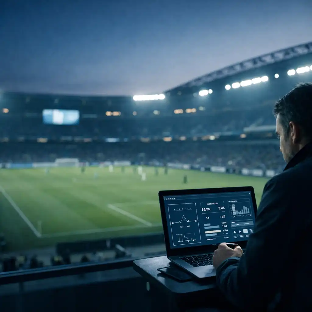 Analyse de paris sportifs dans un stade